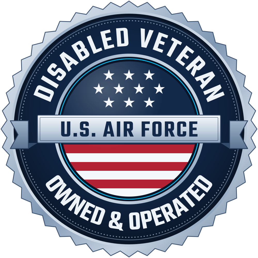 Disabled Veteran U.S. Air Force owned and operated