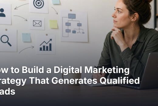 Editorial illustration for How to Build a Digital Marketing Strategy That Generates Qualified Leads